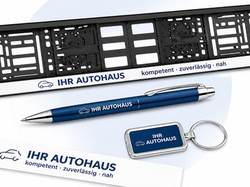Druckverfahren im Überblick: Kennzeichenhalter, Miniletter & Werbeartikel