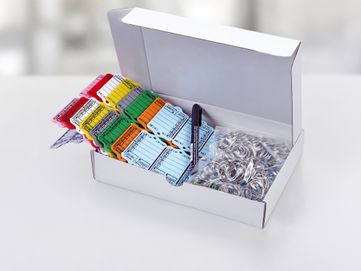 Schlaufenanhänger aus PVC