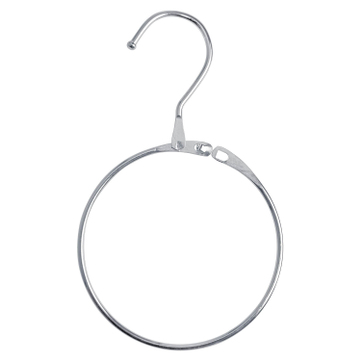 Warenring Ø 120 mm Schlüsselring, mit Bügelhaken und Schnellverschluss 
