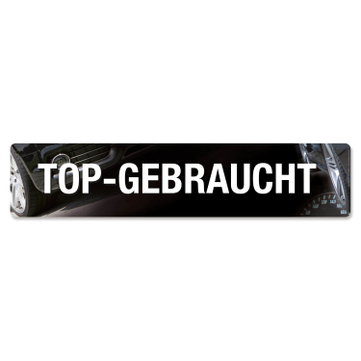 Kennzeicheneinleger Miniletter, Motiv: Top-Gebraucht 1,5 mm stark 