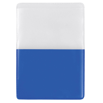 KfZ-Schein-Hülle Light 1: preiswertes Stecketui  Blau/Transp.