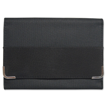 Wagenpapiertasche Car De Luxe Label: mit Magnetverschluss mit Metallecken Schwarz