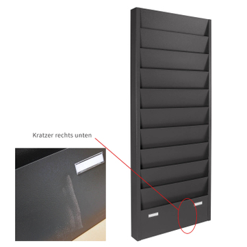 Plantafel Classic: Werkstattplaner mit 10 Reihen: B-Ware II. Wahl 