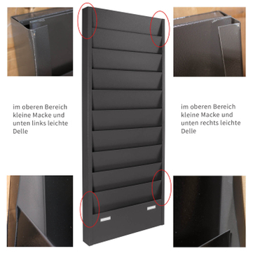 Plantafel Classic: Werkstattplaner mit 10 Reihen: B-Ware II. Wahl