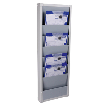 Plantafel Office-XXS 6+1 Reihen für DIN A4 Hochformate oder Auftragstaschen 