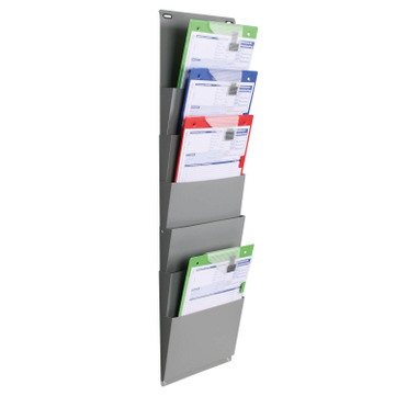 Organizer Wall-1: mit 6 Fächern: für DIN A4 Hochformate, Wand- oder Türhänger 