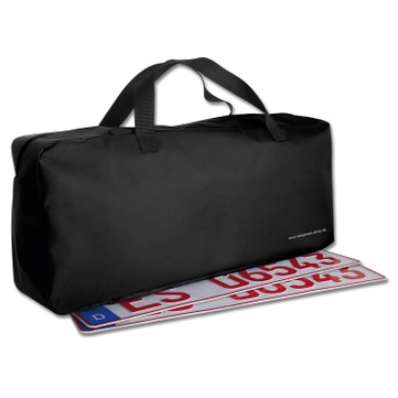 Zulassungstasche Eco stabile Tasche für Kennzeichen & Zubehör mit Reißverschluß 