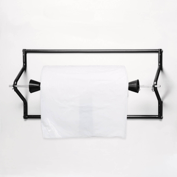 Rollenhalter Uno: für Rollen bis Breite 70 cm, Wandmontage (ohne Rolle) 