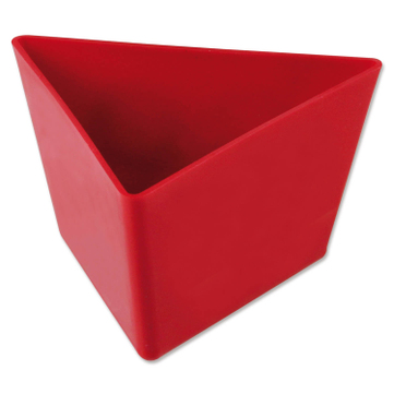 Leitzahlträger magnetisch, wetterfest: Neutral / Blanko  Rot / Blanko