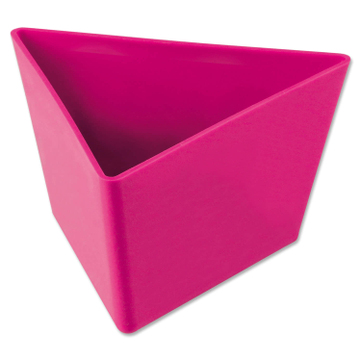 Leitzahlträger magnetisch, wetterfest: Neutral / Blanko  Pink/Blanko