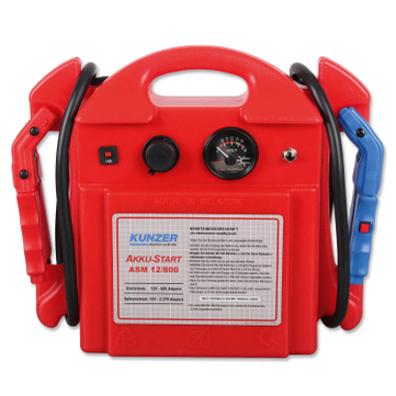 Kunzer Akkustart 12V ASM 12/800: Spitzenstromstärke 2370 A 12 Volt Starthilfe 