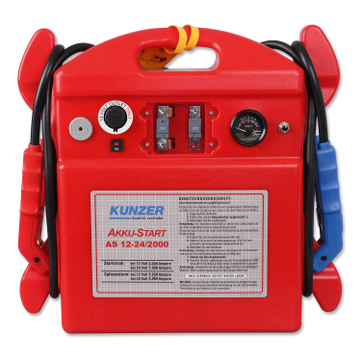 Kunzer Starthilfe AS 12-24/2000: Spitzenstrom 5920 A (12V) für 12 und 24 Volt 