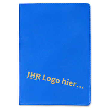 Führerscheintasche 4-fach mit Steckfächer  Blau