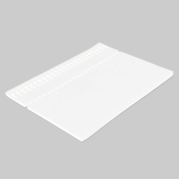 Schlaufenanhänger Schlaufenetiketten Tyvek®,  Länge 220 mm x Breite 12,7 mm Weiss