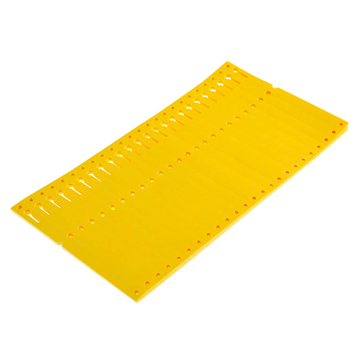 Schlaufenanhänger Schlaufenetiketten Tyvek®,  Länge 160 mm x Breite 12,7 mm Gelb
