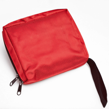 Schlüsseltasche 10 Schlüsselplätze, Karabinerverschlüße, Reißverschluß 