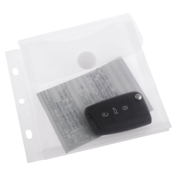 Abhefttasche JuniorV zum Beispiel für Schlüssel, Kleinteile bis L 135 x B 135 mm 