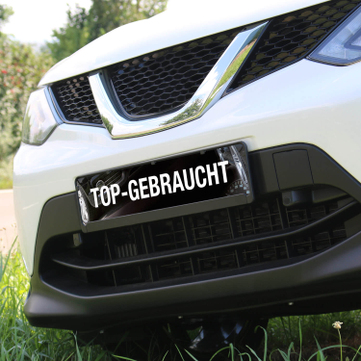 Kennzeicheneinleger Miniletter, Motiv: Top-Gebraucht 1,5 mm stark 
