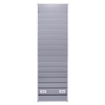 Plantafel Office-L: für 30 Aufträge im DIN A4 Hochformat, 16 Reihen, 2-bahnig 