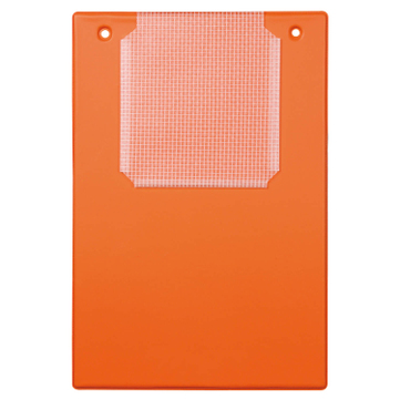 Auftragstasche A4 Top-Quality: verstärkte Schlüsseltasche, mit Klettverschluß DIN A4 Orange