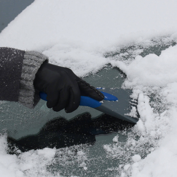 Eiskratzer Icebreaker: High-Tech Material aus zwei Materialkomponenten Griff Blau