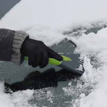 Eiskratzer Icebreaker: High-Tech Material aus zwei Materialkomponenten Griff Hellgrün