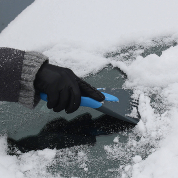 Eiskratzer Icebreaker: High-Tech Material aus zwei Materialkomponenten Griff Hellblau