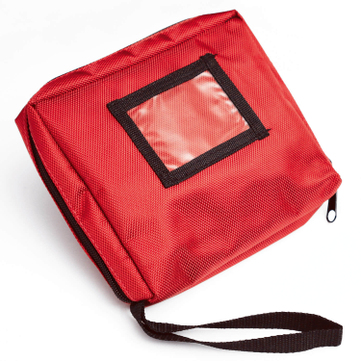 Schlüsseltasche 10 Schlüsselplätze, Karabinerverschlüße, Reißverschluß 