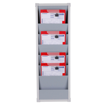 Plantafel Office-XXS 6+1 Reihen für DIN A4 Hochformate oder Auftragstaschen 