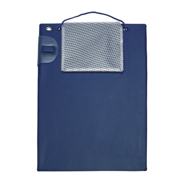 Auftragstasche A4 Volumen: 2x Magnetverschluß  Blau / Transp.