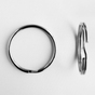 Schlüsselringe Basic Ø 35 mm: 2-fach gebogen, hohe Spannkraft ( VPE 50 Stück ) 