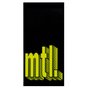 Aufkleber Text: mtl. (monatlich)  für Leasingangebot oder Finanzierungsangebot mtl.