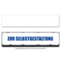 Miniletter unbedruckt: zur Selbstbeschriftung, 1,5 mm stark 