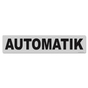 Miniletter Standard: Kennzeicheneinleger 1,5 mm stark, Motiv: Automatik 