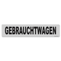Miniletter Standard: Kennzeicheneinleger 1,5 mm stark, Motiv: Gebrauchtwagen 