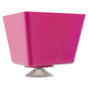 Leitzahlträger mit Saugnapf, ohne Beschriftung / Blanko  Pink / Blanko