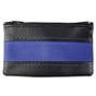 Schlüsseltasche Look Plus: mit großem Schlüsselring  Schwarz/Blau
