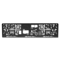 Kennzeichenhalter EASY-Comfort-RGS mit Schiebeverschluss mit 1-Farbdruck 