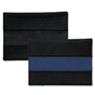 Führerscheintasche Colour Lane mit Streifenapplikation  Schwarz/Schwarz