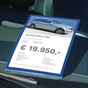 Preisblatthalter A4 Car-Fix Elegance: Stecksystem für KFZ: Front-Seitenscheibe 