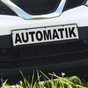 Miniletter Standard: Kennzeicheneinleger 1,5 mm stark, Motiv: Automatik 