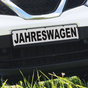 Miniletter Standard: Kennzeicheneinleger 1,5 mm stark, Motiv: Jahreswagen 