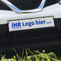 Miniletter mit Logo Werbeschild Individual: mit 1-Farbdruck, 1,5 mm stark 