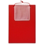 Auftragstasche A4 Eco-Magnet: mit Magnetverschluss und Schlüsseltasche Rot/m. Magnet
