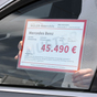Preisblatthalter A4 Car-Fix: A4 Quer, Stecksystem, für KFZ  