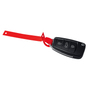 Schlaufenetiketten PVC-Schlaufenanhänger L 160 x B 12,7 mm, 1000 Stk. auf Rolle Rot: 1000 Stk.
