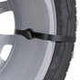 Rad-Reifenanhänger mit Rasterschlaufe L 80 cm, PVC-Hülle & Etikett 