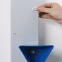 Leitzahl-Rack Organisationswand für Leitzahlen mit eingelassenem Magnet 