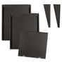Fächersystem Multi-S 2 Fächer für DIN A4, Griffsicht-System Hochformat, Metall Umbra