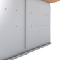 Empfangstheke TK4 Concept: Set mit Theke und 2 Tischen 45 Grad abgewinkelt Theke, 2x Tisch